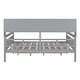 preview thumbnail 9 of 34, Full Daybed with Drawers & Shelf - Elegant Multi-Functional Style