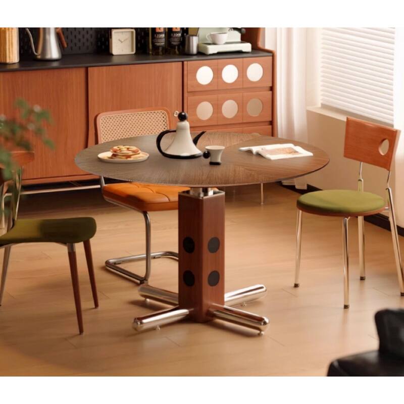 Bauhaus 51'' Round Dining Table