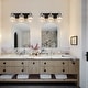 preview thumbnail 21 of 182, 2/3/4-Light Modern Bathroom Crystal Vanity Light Wall Sconces