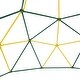 preview thumbnail 32 of 32, 12 ft Kids Climbing Dome Tower - Geometric Jungle Gym with Monkey Bars and 1000 LBS Weight Capacity