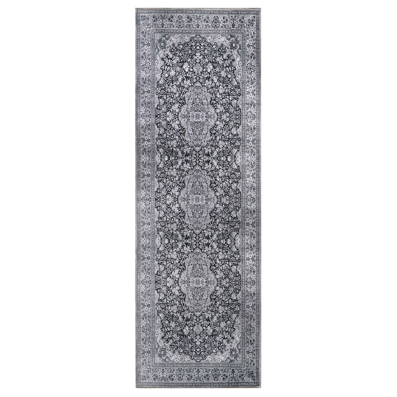 Superior Fiorella Modern Farmhouse Floral Medallion Indoor Area Rug
