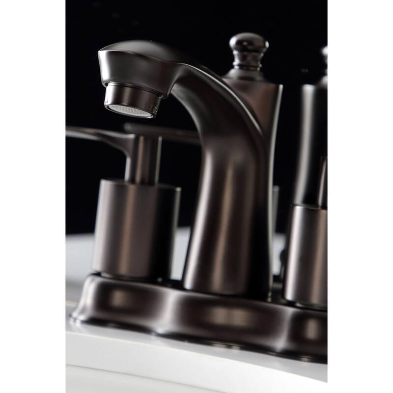 Kingston Brass Serena 1.2 GPM Centerset Bathroom Faucet with Pop-Up