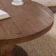 preview thumbnail 7 of 13, Carolina Reclaimed Wood Round Coffee Table by Kosas Home