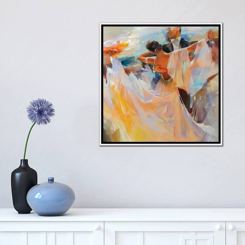 iCanvas "Evening Waltz" by Vasyl Khodakivskyi Framed Canvas Print