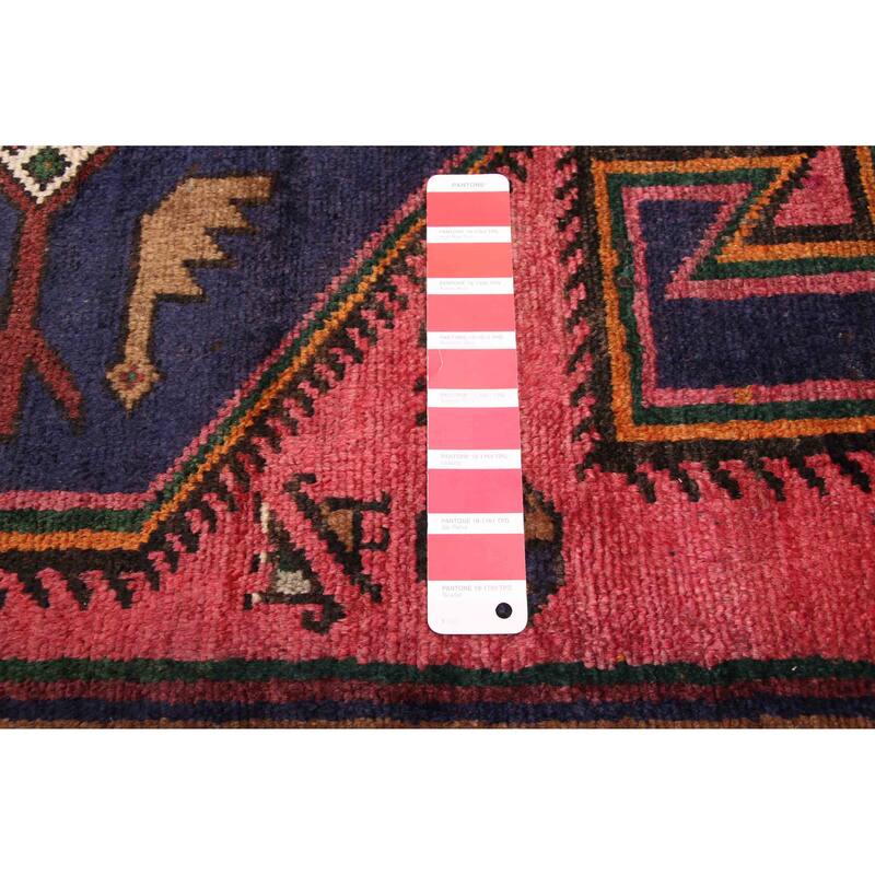 ECARPETGALLERY Hand-knotted Konya Anatolian Light Red Wool Rug - 4'3 x 8'6