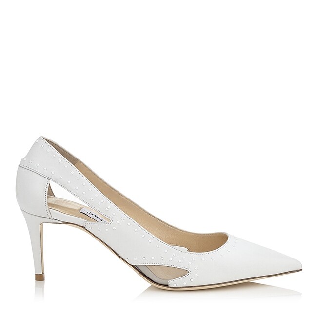 jimmy choo white shoes
