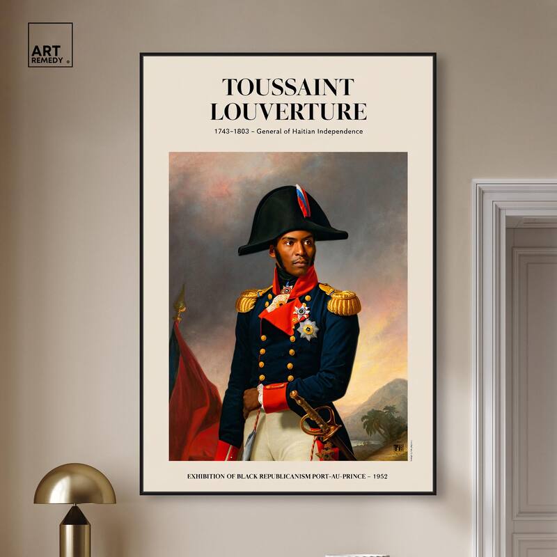 Toussant Louverture Canvas by Art Remedy