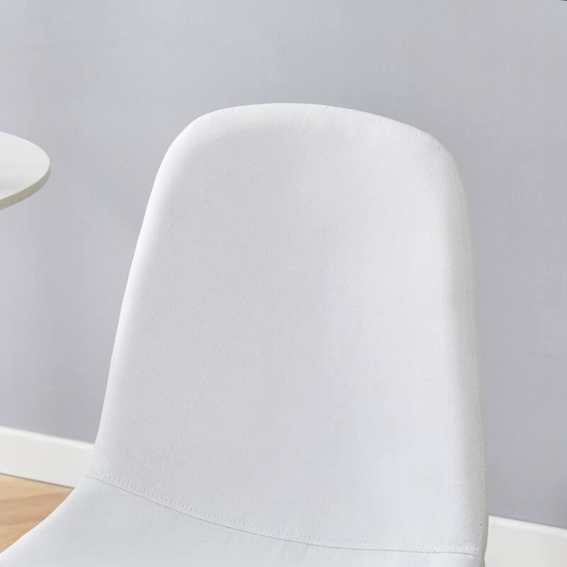 5-Piece Lifting Wood Dining Table Set for 4, Kitchen Square Dining Table with 4 Chairs Modern Space-Saving Table and Chair Set