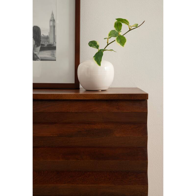 Kate and Laurel Semsa Two-Door Floating Wall Cabinet - 30x10x14