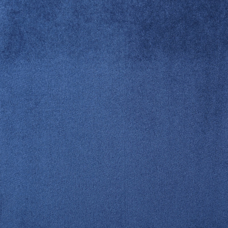 Navy Blue 34.25" Velvet Wingback Arm Chair