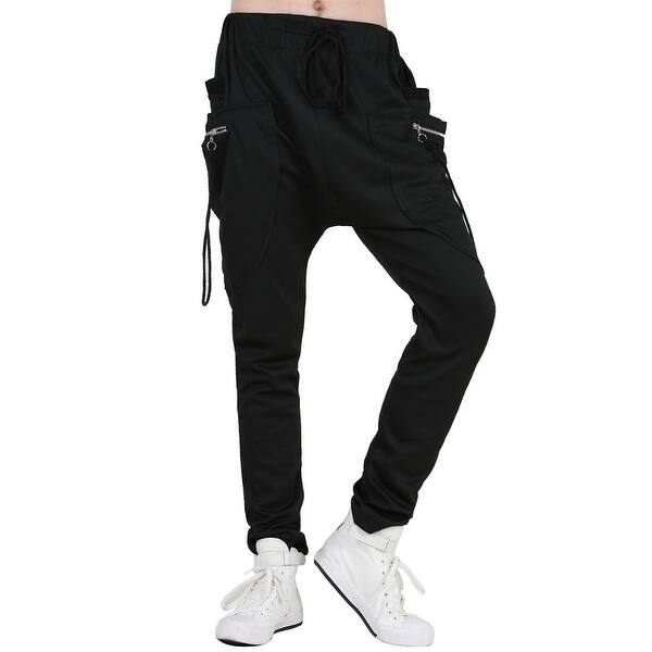 Unique Bargains Men S Sports Wear Design Drawstring Waist Pants