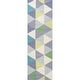 preview thumbnail 35 of 42, Nuloom Bianca Triangles Area Rug