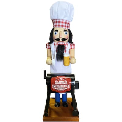 14 Inch Smokehouse Nutcracker