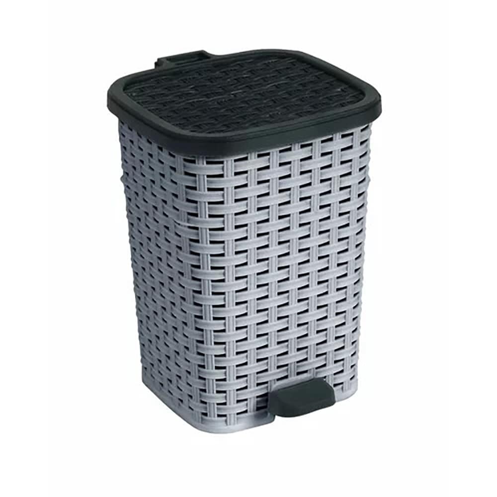 12 qt Wicker Step Trash Can-image
