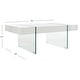 preview thumbnail 12 of 41, SAFAVIEH Jacob Glass Leg Rectangular Coffee Table - 43.3" W x 23.6" L x 15.7" H
