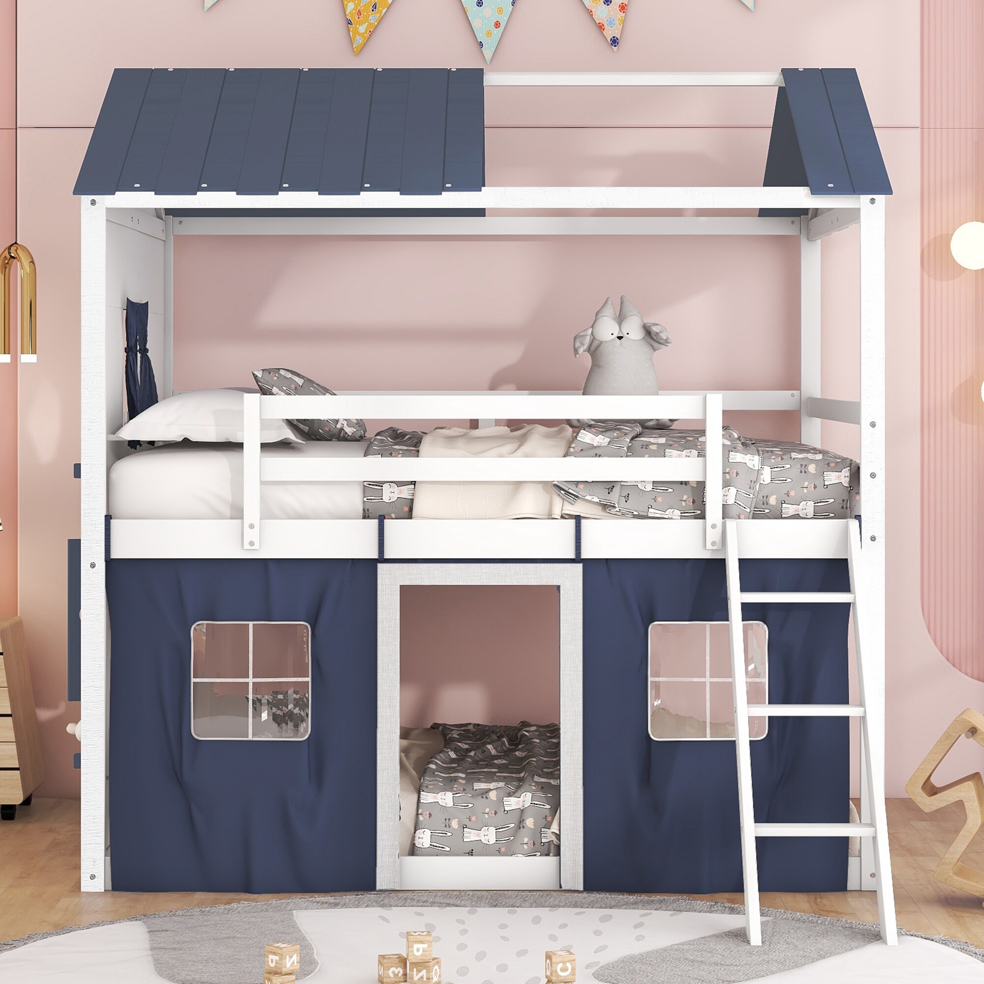 Bed with tent underneath sale