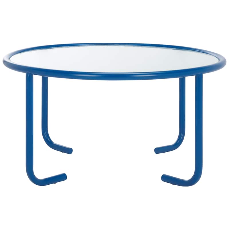 SAFAVIEH COUTURE Zuzana Glass Top Coffee Table - 31"W x 31"D x 31"H