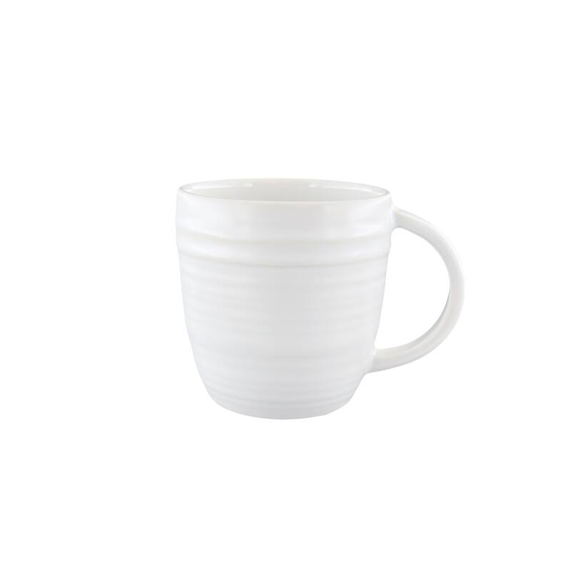 Lines Mugs- Set of 4 - Off-White