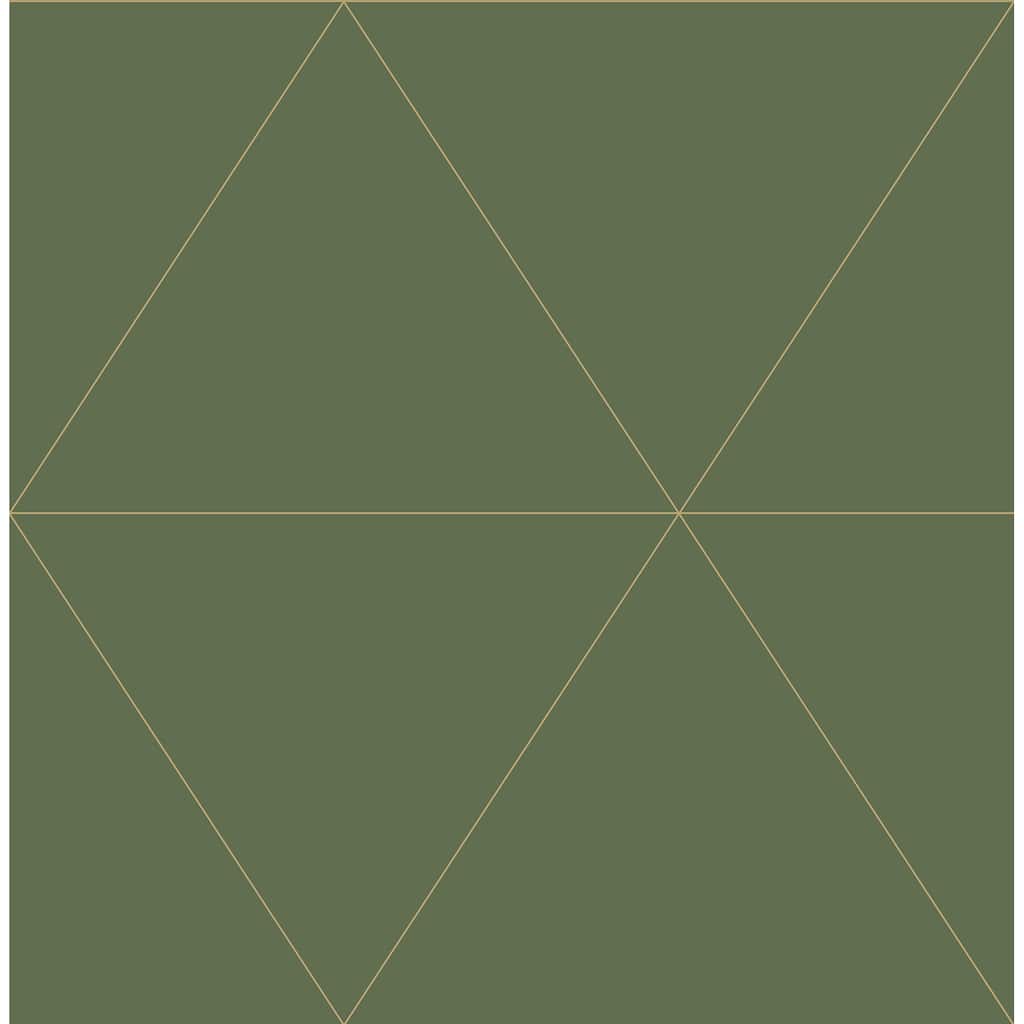 A-Street Prints Twilight Moss Geometric Wallpaper