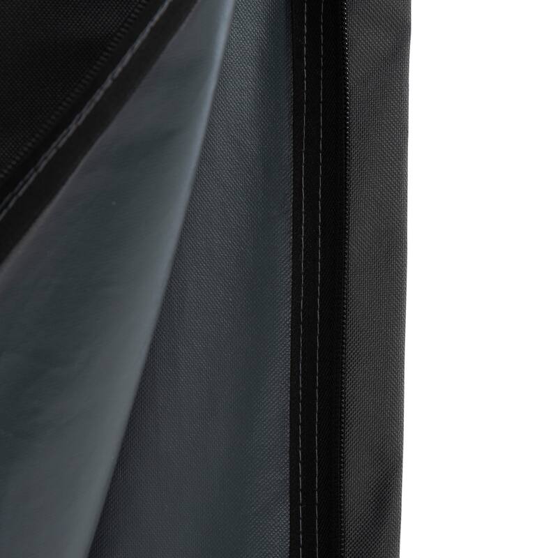 Offset Outdoor Umbrella Cover - Heavy-Duty Waterproof Protection for Banana Frame Umbrellas by Pure Garden (Gray)