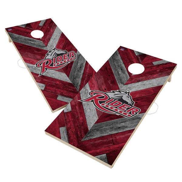 slide 2 of 6, Rider Broncs Cornhole Board Set 16 Years and Up