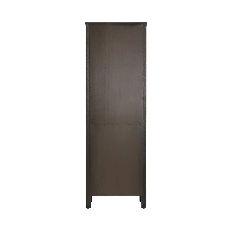 Winslow 16-28 Inch Open Shelving Bath Storage Cabinet