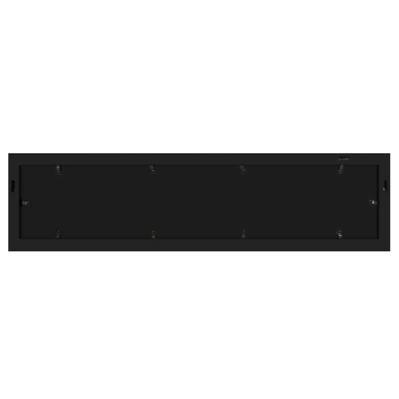 Adeco Black Wood Hanging Divided 4 x 6-inch Photo Frame