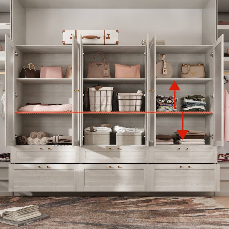 Elegant White Modular Bookcase: Stylish and Flexible Storage Solution for Your Home