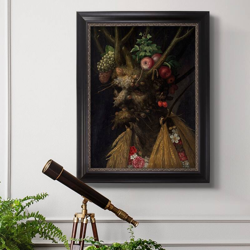 Four Seasons in One Head Premium Framed Canvas- Ready to Hang