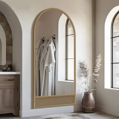 Elegant Arch Frame Full-Length Mirror vanity mirror