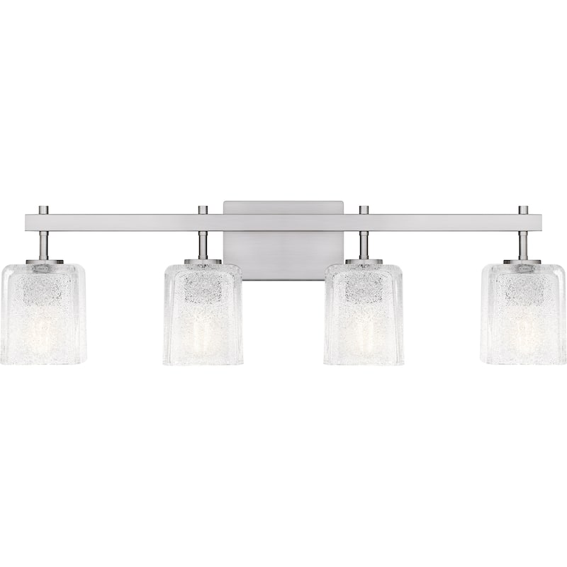 Brenthouse 4-Light Brushed Nickel Bath Light