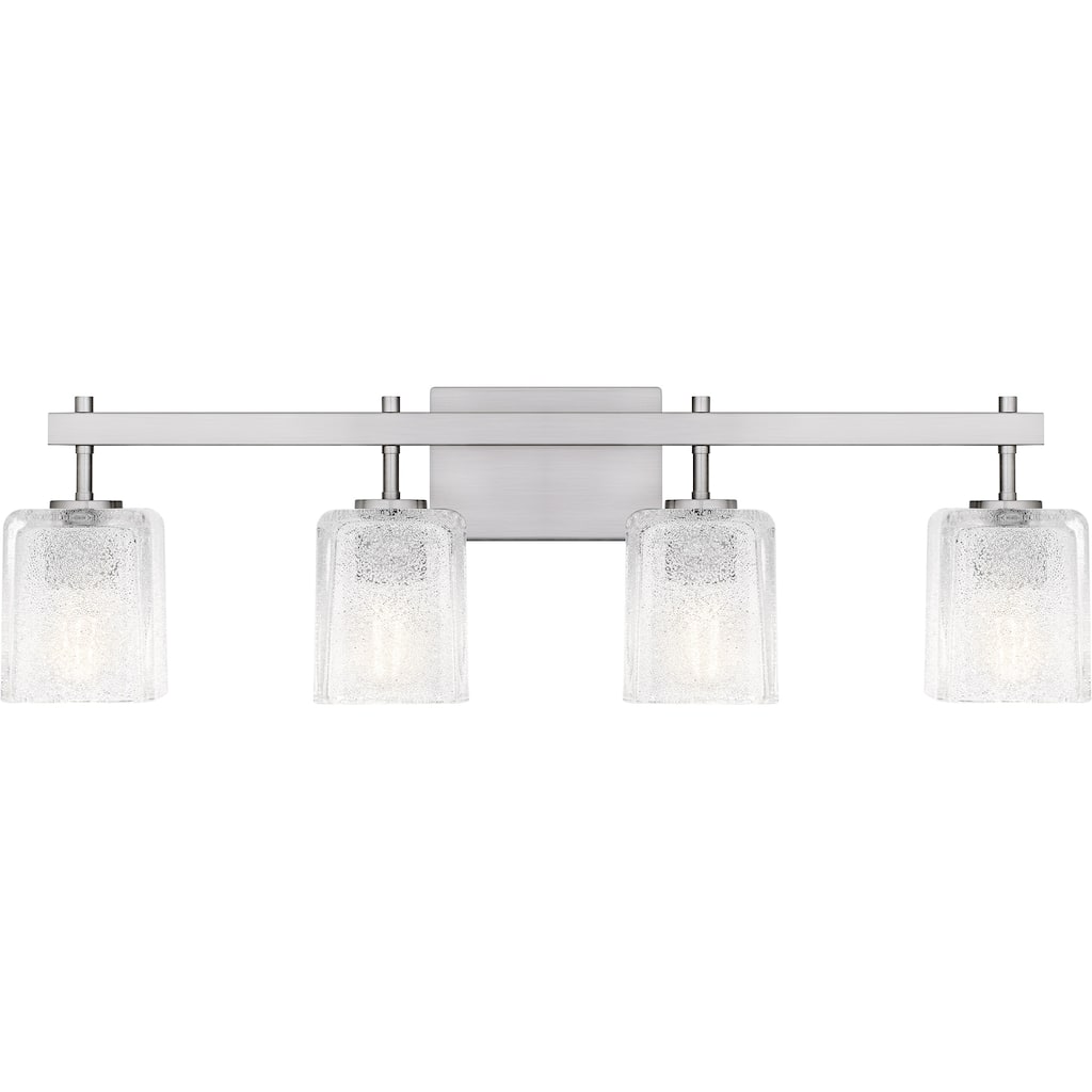 Brenthouse 4-Light Brushed Nickel Bath Light