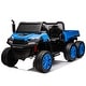 preview thumbnail 20 of 98, 24V Ride-On UTV Truck for Kids, 2-Seater, Remote Control, EVA Tires, Bluetooth, Music, & LED Lights Blue