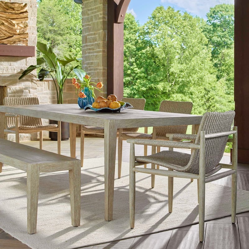 Uttermost Kirkham Wooden Outdoor Dining Table
