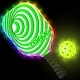 preview thumbnail 2 of 3, Watchitude: LED Light-Up Pickleball Paddle & Ball, Multiple Colors - Multi