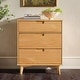 preview thumbnail 4 of 58, Middlebrook Mid-Century Solid Pine 3-Drawer Storage Chest Natural Pine