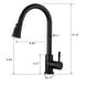 preview thumbnail 5 of 13, Proox Commercial Single Handle Pull Down Sprayer Kitchen Sink Faucet with Soap Dispenser