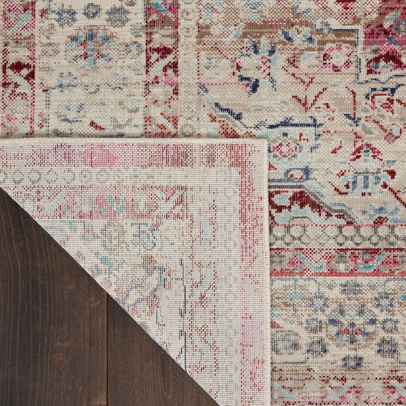 Nourison Vintage Kashan Persian Medallion Area Rug