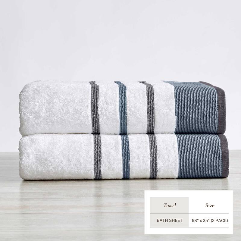 Linery & Co. Luxury Cotton Decorative Towel Set.