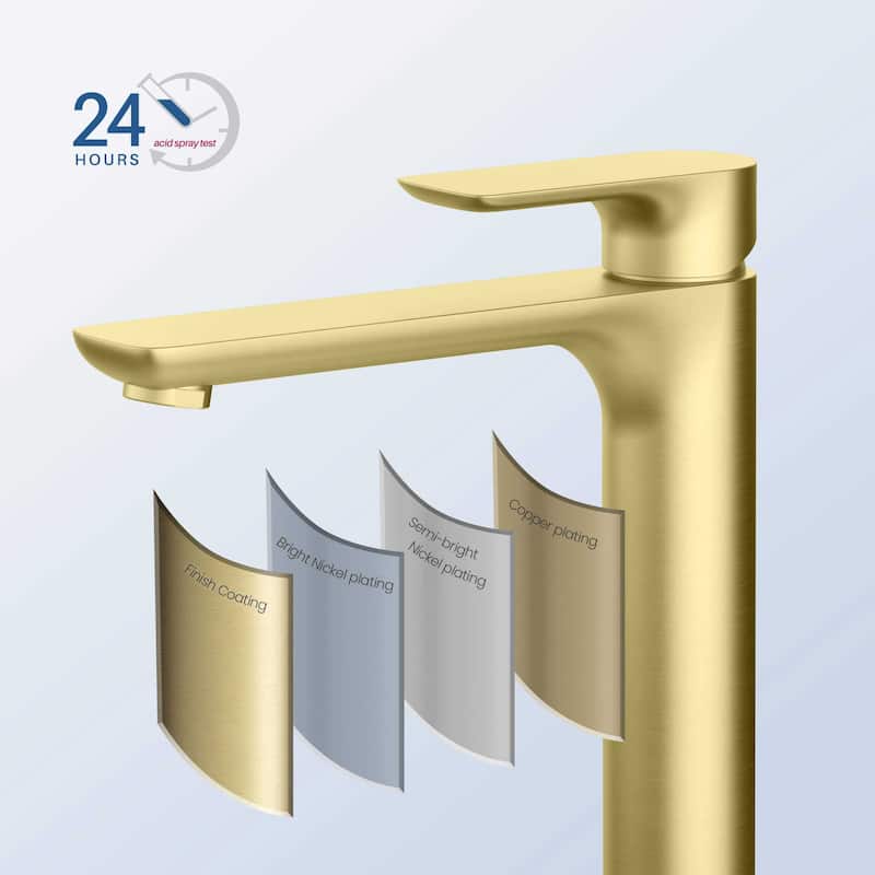 Tender-T Single Handle Bathroom Vessel Sink Faucet