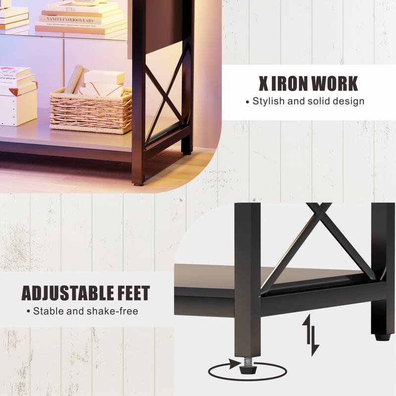 Tv Stand Up To 75'' Tvs Media Console