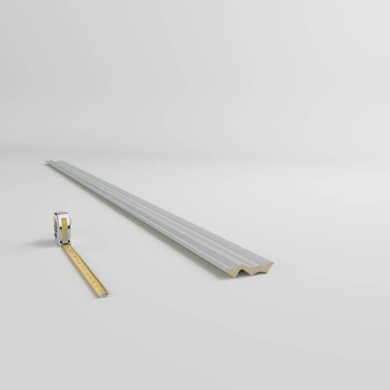 3 3/8"H x 2 3/4"P x 4 1/8"F x 96"L Freya Crown Moulding - 1-Pack