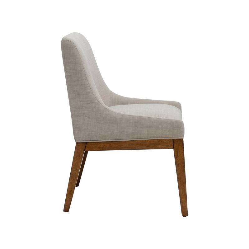 INK+IVY Frank Grey Upholstered Dining Chair (Set of 2)