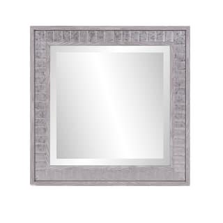 Allan Andrews Metropolis Gray Framed Wall and Accent Mirror