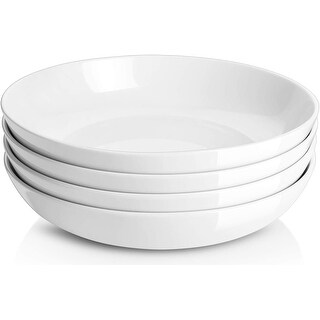 Wide and Flat 880ml Large Serving Bowl Set for Home and Restaurant Use Soup Bowls Y YHY 22cm Salad Grey Matte Porcelain Pasta Bowl Set Set of 6
