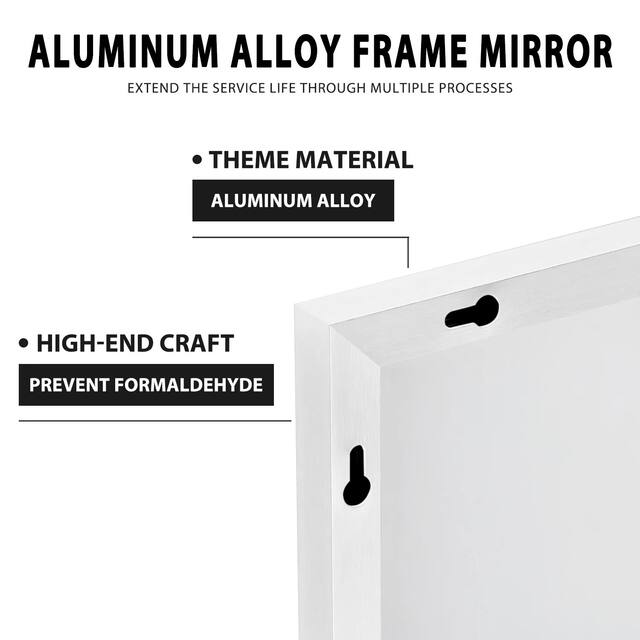 Modern Freestanding Full Length Floor Mirror