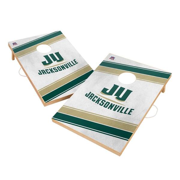 slide 2 of 5, Jacksonville University Dolphins Regulation 2x4 Cornhole Set