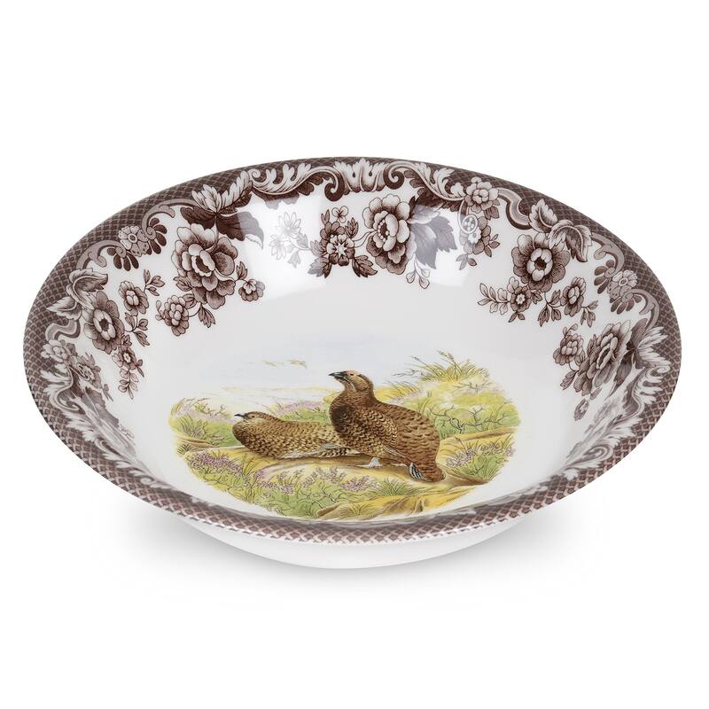 Spode Woodland Ascot Cereal Bowl - Red Grouse
