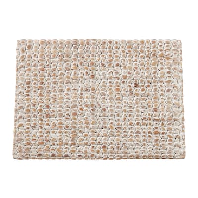 Water Hyacinth Woven Placemats (Set of 4) - 14"x19"
