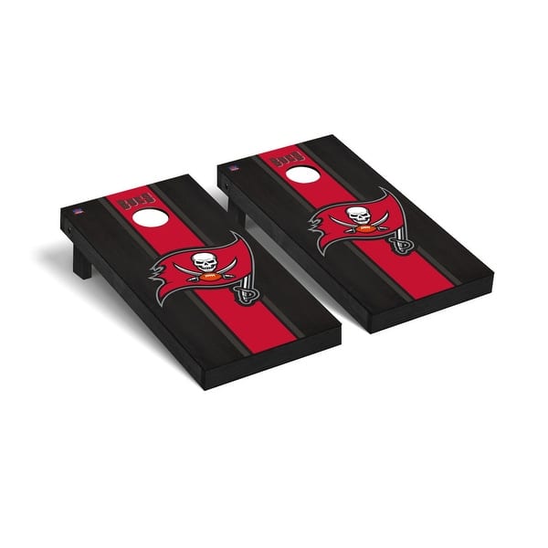slide 2 of 5, Tampa Bay Buccaneers 2x4 Pro Cornhole Boards - V6 Include Carrying Case